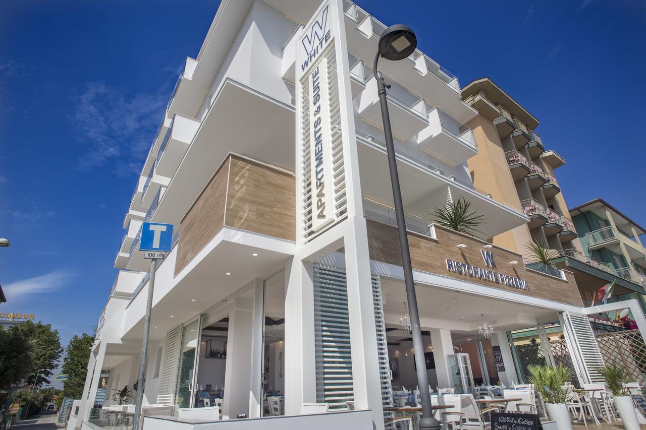 White Suite & Apartments Bellaria-Igea Marina Exteriör bild