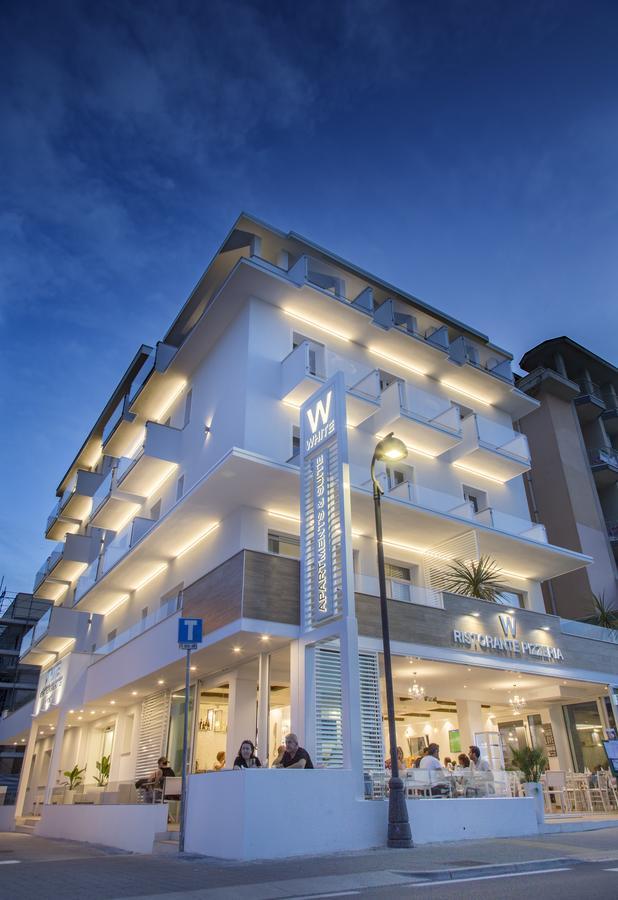 White Suite & Apartments Bellaria-Igea Marina Exteriör bild
